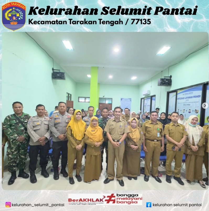  Kasi Pemberdayaan Masyarakat Kelurahan Selumit Pantai Menghadiri Mini Lokakarya Lintas Sektor Bidang Kesehatan Triwulan I 